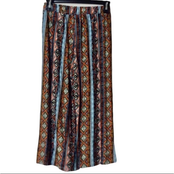 Hannah Colorful Palazzo Pants Size Small - Picture 3 of 13